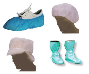 CALZARI, COPRISCARPE, CAPPELLINI E CUFFIE