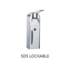 DISPENSER SAPONE / DISINFETTANTE INOX - SDS - immagine 2