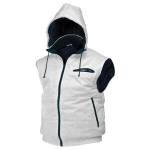 GILET CUBETTO IMBOTTITO CON CAPPUCCIO